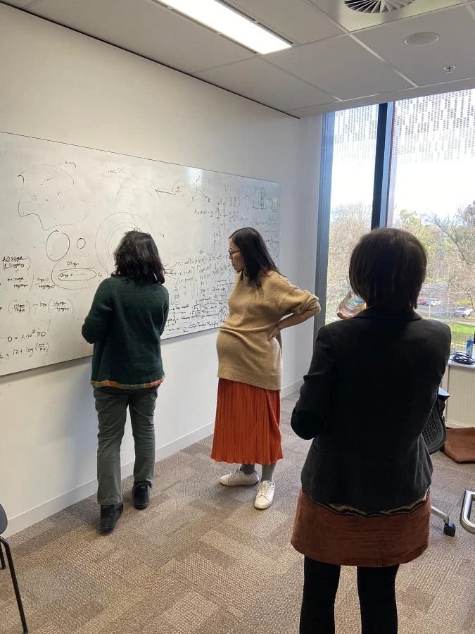 <span style="font-weight: 400;">Discussing phylogenetic networks for astronomy with Xia Hua and Payel Das in Canberra, Australia (2023)</span>