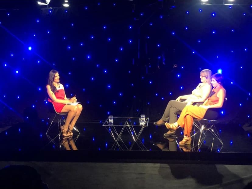 <span style="font-weight: 400;">Interview to CNN Chile with Donna Strickland and Paula Jofre during the Congreso Futuro (2020)</span>